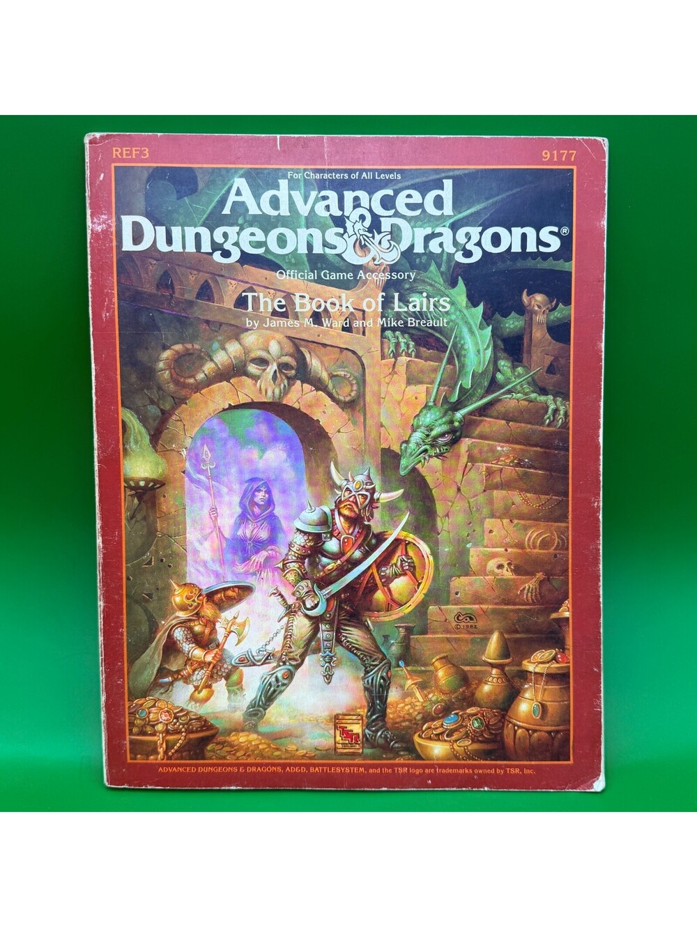 REF3 The Book Of Lairs Advanced Dungeons & Dragons TSR #9177